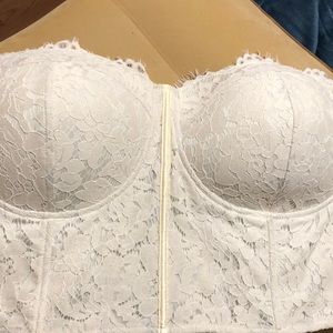 Beautiful cream textured corset!